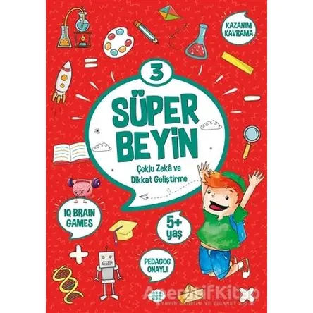 Süper Beyin 3 (5+ Yaş) - Kolektif - Dokuz Çocuk