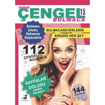 Süper Çengel Bulmaca - 15 - Ahmet Ayyıldız - Olimpos Yayınları