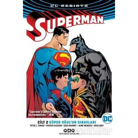 Süper Oğul’un Sınavları - Superman Cilt 2 - Peter J. Tomasi - Yapı Kredi Yayınları