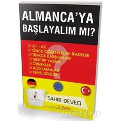 Almanca’ya Başlayalım Mı? - Tahir Deveci - Pelikan Tıp Teknik Yayıncılık