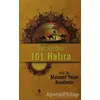 Sahabeden 101 Hatıra - Mehmet Yaşar Kandemir - Tahlil Yayınları