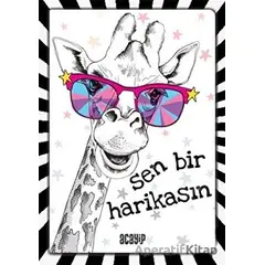 Havalı Unicorn Defter - Çılgın Defterler - Kolektif - Acayip Kitaplar