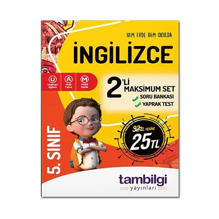 Tambilgi 5. Sınıf İngilizce 2’li Doping Set