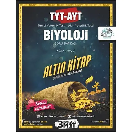 Tammat TYT-AYT Biyoloji Soru Bankası