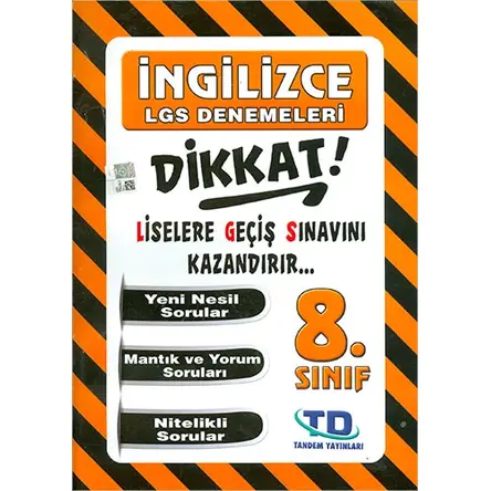 Tandem 8.Sınıf İngilizce Lgs Denemeleri