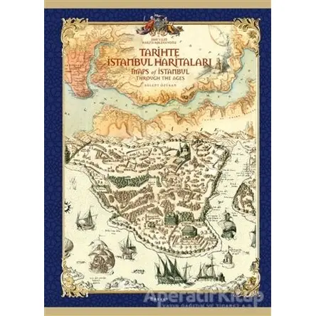 Tarihte İstanbul Haritaları (Özel Üretim Kutulu) - Bülent Özükan - Boyut Yayın Grubu