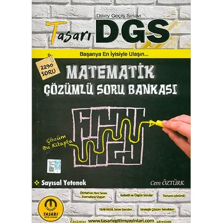 Tasarı DGS Matematik Çözümlü Soru Bankası
