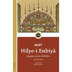 Hilye-i Enbiya - Neşati - Vakıfbank Kültür Yayınları