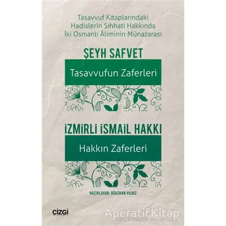 Tasavvufun Zaferleri - Hakkın Zaferleri - Şeyh Safvet - Çizgi Kitabevi Yayınları