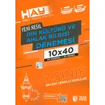 7.Sınıf 10x40 Din Kültürü Denemesi Teas Press