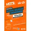 7.Sınıf 10x40 Sosyal Bilgiler Denemesi Teas Press