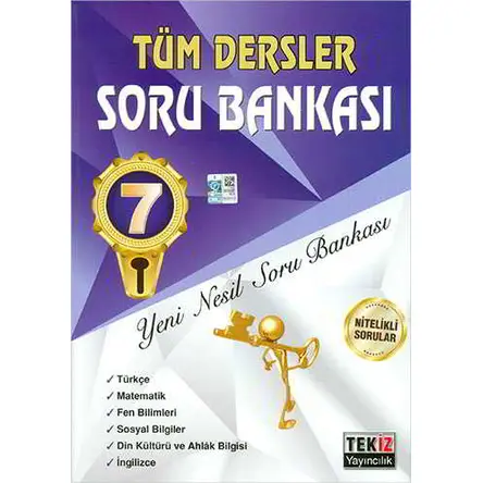 Tekiz 7.Sınıf Tüm Dersler Sözel Sayısal Soru Bankası