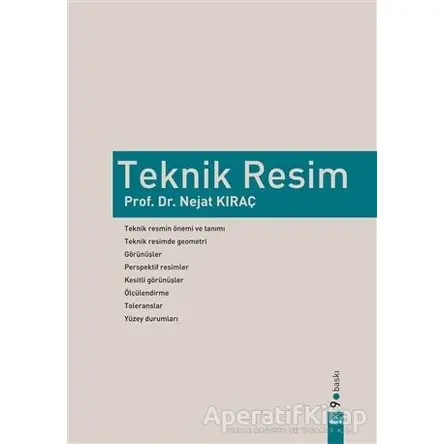 Teknik Resim - Nejat Kıraç - Dora Basım Yayın