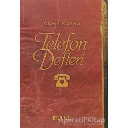 Telefon Defteri - Cahit Kayra - Boyut Yayın Grubu