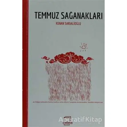 Temmuz Sağanakları - Kenan Sarıalioğlu - Dedalus Kitap