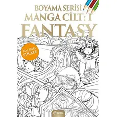 Manga Boyama Cilt I: Fantasy - Kolektif - Teras Kitap