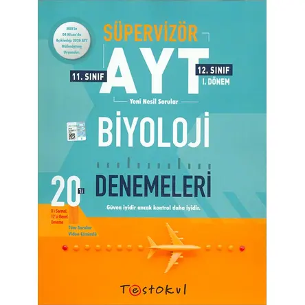 Testokul AYT Biyoloji Denemeleri (Kampanyalı)