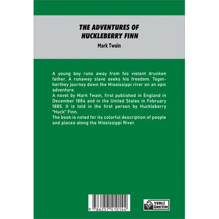 The Adventures of Huckleberry Finn - Mark Twain (Stage -1) Biom Yayınları