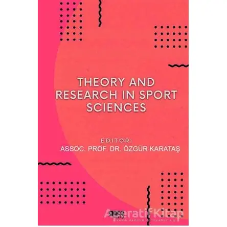 Theory and Research in Sport Sciences - Kolektif - Gece Kitaplığı