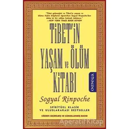 Tibetin Yaşam ve Ölüm Kitabı - Sogyal Rinpoche - Omega