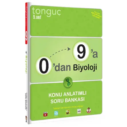 Tonguç 0’dan 9’a Biyoloji Konu Anlatımlı Soru Bankası