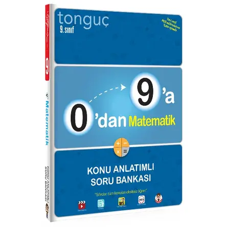 Tonguç 0’dan 9’a Matematik Konu Anlatımlı Soru Bankası