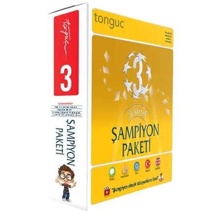 Tonguç 3.Sınıf Şampiyon Seti