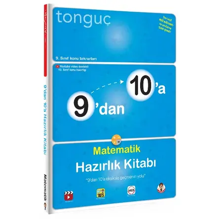 Tonguç 9’dan 10’a Matematik Hazırlık Kitabı