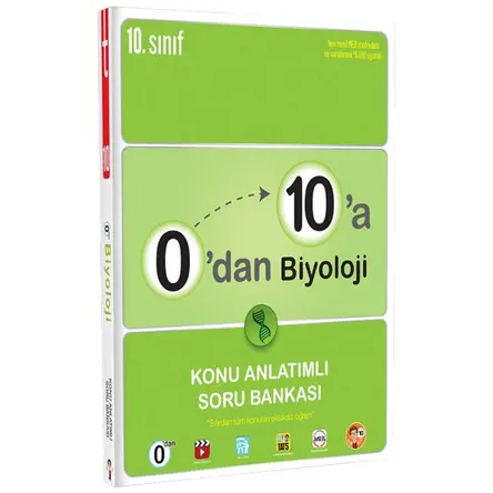 Tonguç Akademi 0’dan 10’a Biyoloji Konu Anlatımlı Soru Bankası