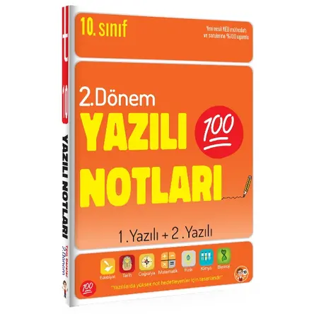 Tonguç Akademi 10. Sınıf Yazılı Notları 2. Dönem 1 ve 2. Yazılı