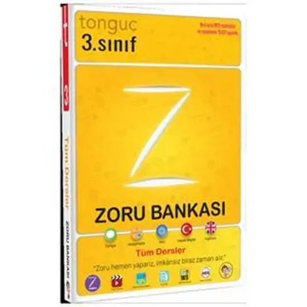 Tonguç Akademi 3. Sınıf Tüm Dersler Zoru Bankası