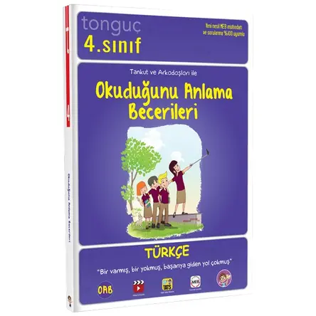 Tonguç Akademi 4. Sınıf Türkçe Okuduğunu Anlama Becerileri