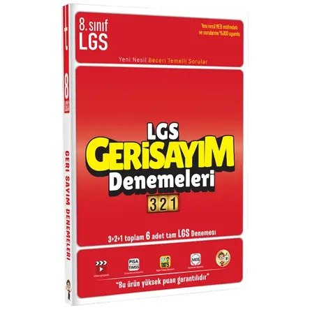 Tonguç Akademi 8. Sınıf LGS Geri Sayım Denemeleri 321