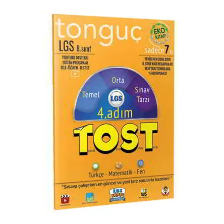 Tonguç LGS 8.Sınıf Tost 4.Adım