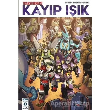 Transformers Kayıp Işık Bölüm 8 (Kapak A) - James Roberts - Presstij Kitap