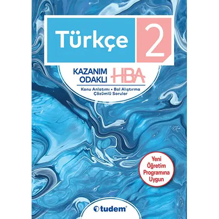 Tudem 2.Sınıf Türkçe Kazanım Odaklı HBA