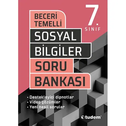 Tudem 7.Sınıf Sosyal Bilgiler Beceri Temelli Soru Bankası