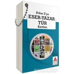 Adan Zye Eser-Yazar Tür Kartları - Tufan Şahin - Delta Kültür Yayınevi