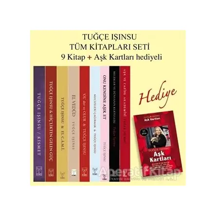 Tuğçe Işınsu Tüm Kitapları Seti (10 Kitap) - Tuğçe Işınsu - Feniks Yayınları