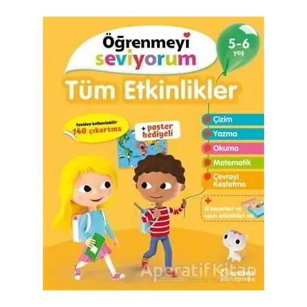 Tüm Etkinlikler - Öğrenmeyi Seviyorum 5-6 Yaş - Kolektif - Uçanbalık Yayıncılık