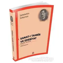 Sanat-ı Tahrir ve Edebiyat - Şahabettin Süleyman - DBY Yayınları