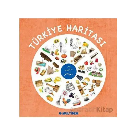 Türkiye Haritası - Kolektif - Multibem Yayınları