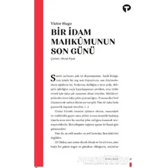 Bir İdam Mahkumunun Son Günü - Victor Hugo - Turkuvaz Kitap