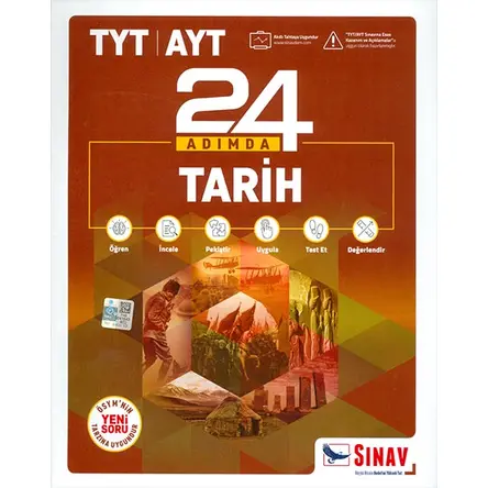 TYT AYT 24 Adımda Tarih Sınav Yayınları