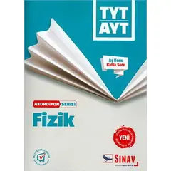 Sınav TYT AYT Fizik Aç Konu Katla Soru Akordiyon Serisi