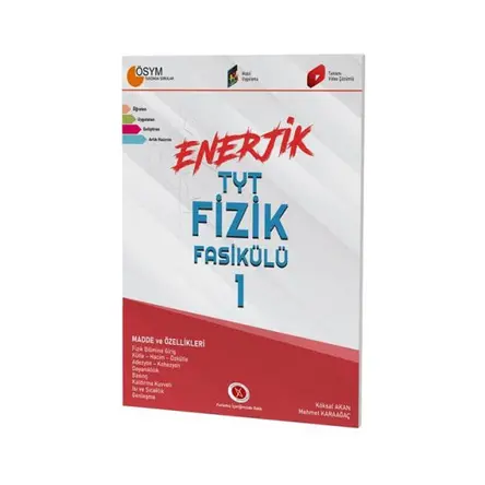 TYT Enerjik Fizik Fasikülü - 1 Karaağaç Yayınları