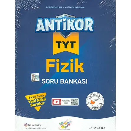 TYT Fizik Antikor Soru Bankası FDD Yayınları