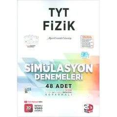 TYT Fizik Simülasyon Denemeleri 3D Yayınları