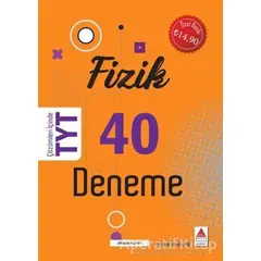 TYT Fizik 40 Deneme - Orhan Kutay - Delta Kültür Yayınevi