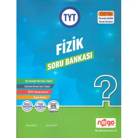 TYT Fizik Soru Bankası Nego Yayınları